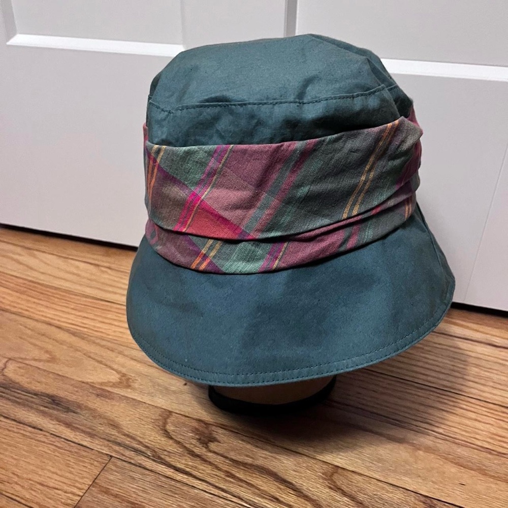 Vintage 90s Y2K GAP Womens S M Bucket Hat Cap Vogue Fashion plaid